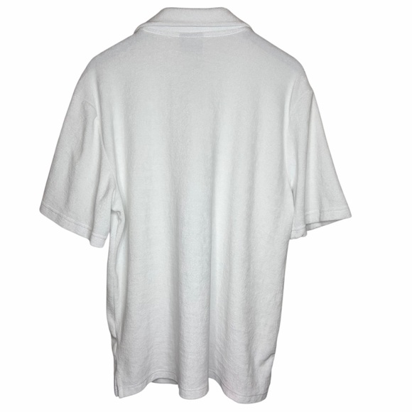 Crown & Ivy White Polo Shirt Size L - Picture 2 of 4